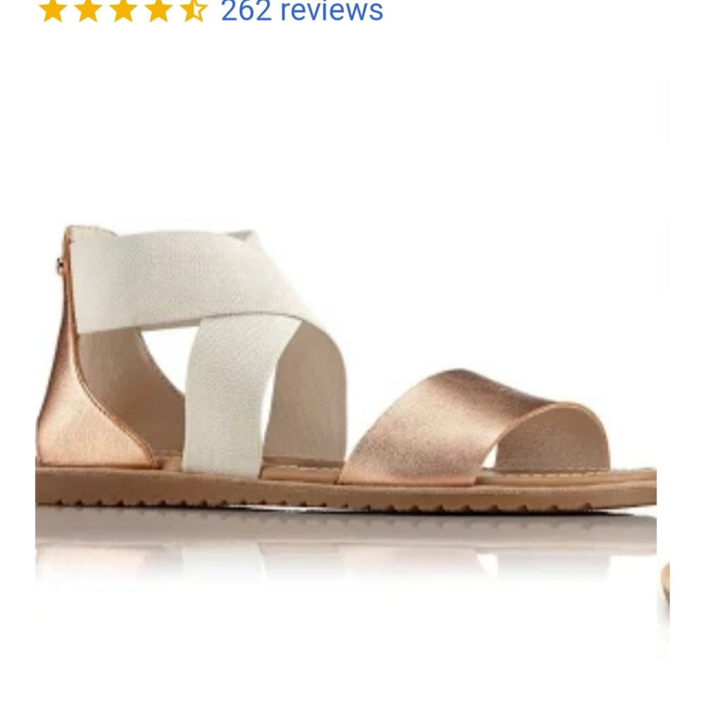 Sorel flats elastic Rose go